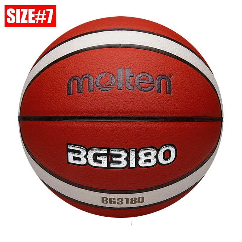 2025 Molten Basketball Official Size 7/6/5 PU Material Indoor Outdoor Men Ball Training Match Game Team Original Baloncesto