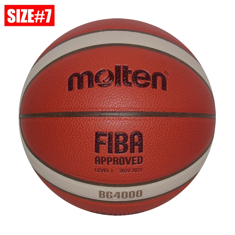 2025 Molten Basketball Official Size 7/6/5 PU Material Indoor Outdoor Men Ball Training Match Game Team Original Baloncesto
