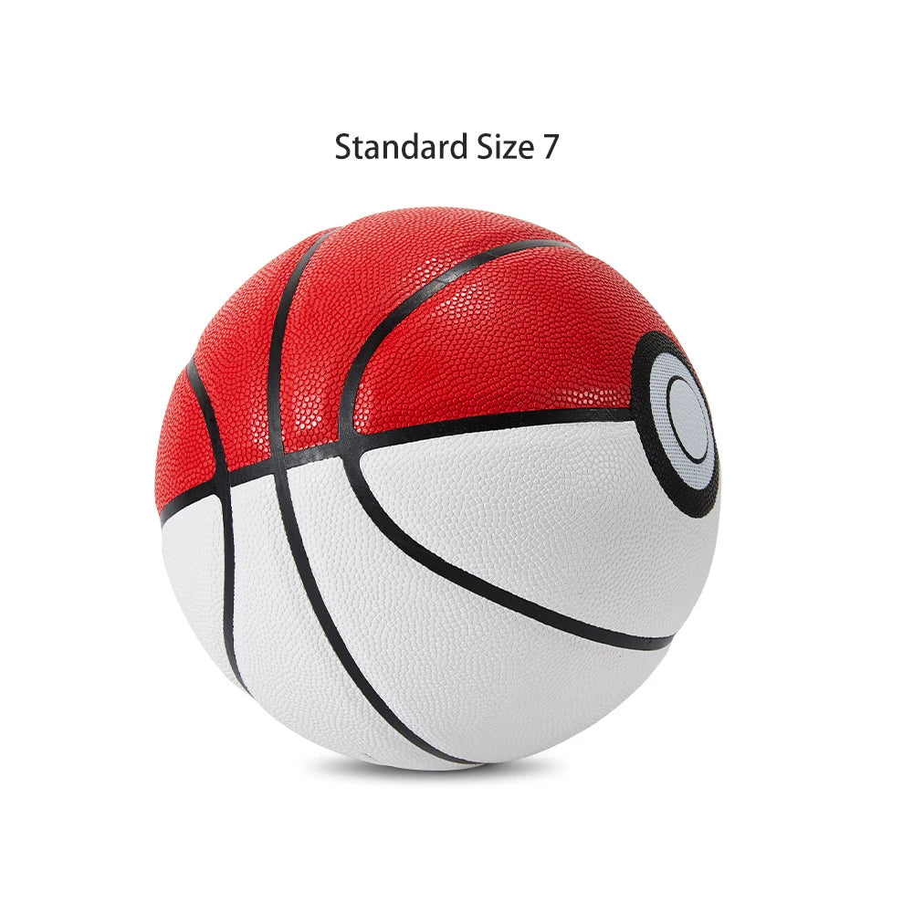 Balón de Baloncesto Profesional "Estilo Pokébola" - Tamaño Oficial #7