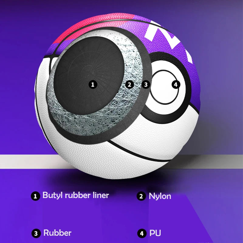 Balón de Baloncesto Profesional "Estilo Masterball" - Tamaño Oficial #7
