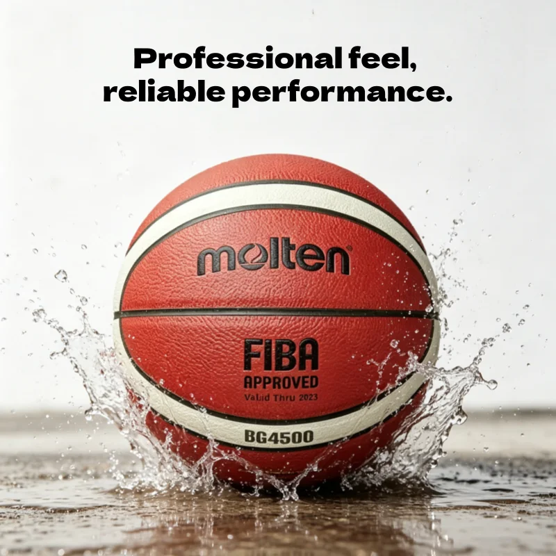 Balón de Baloncesto Profesional BG4500 - Piel Compuesta Edición Elite