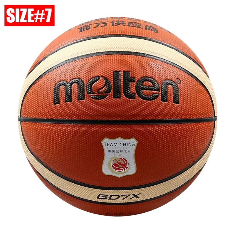 2025 Molten Basketball Official Size 7/6/5 PU Material Indoor Outdoor Men Ball Training Match Game Team Original Baloncesto