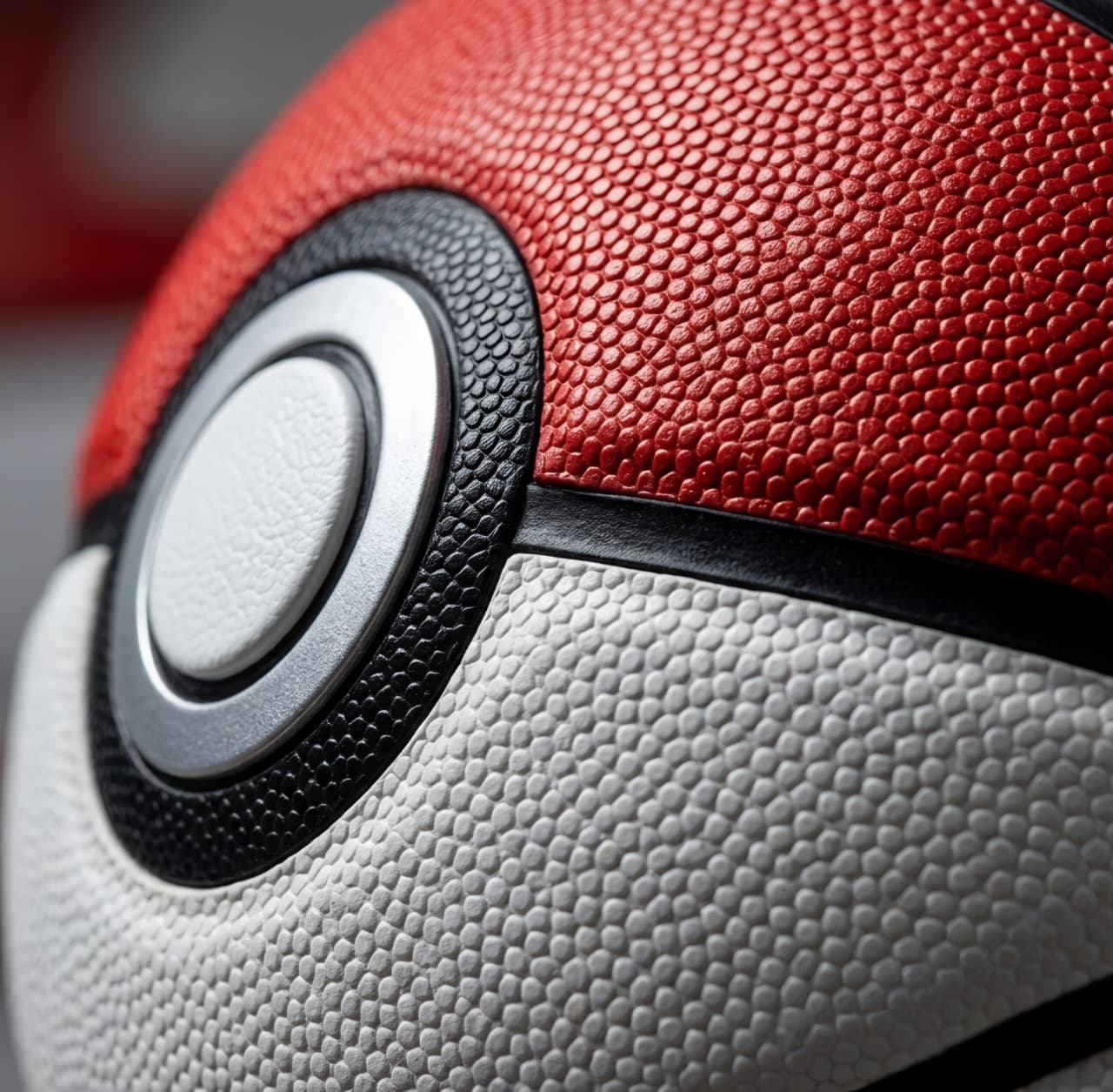 Balón de Baloncesto Profesional "Estilo Pokébola" - Tamaño Oficial #7