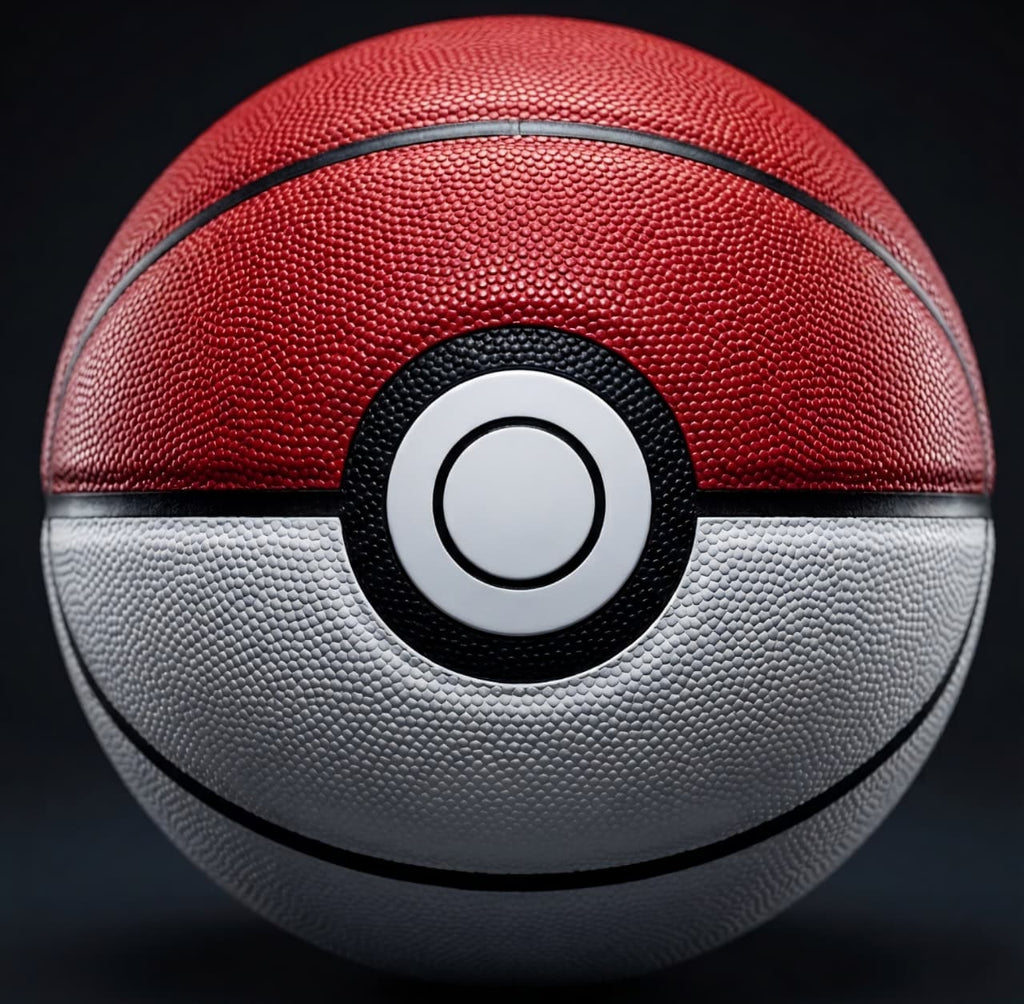 Balón de Baloncesto Profesional "Estilo Pokébola" - Tamaño Oficial #7